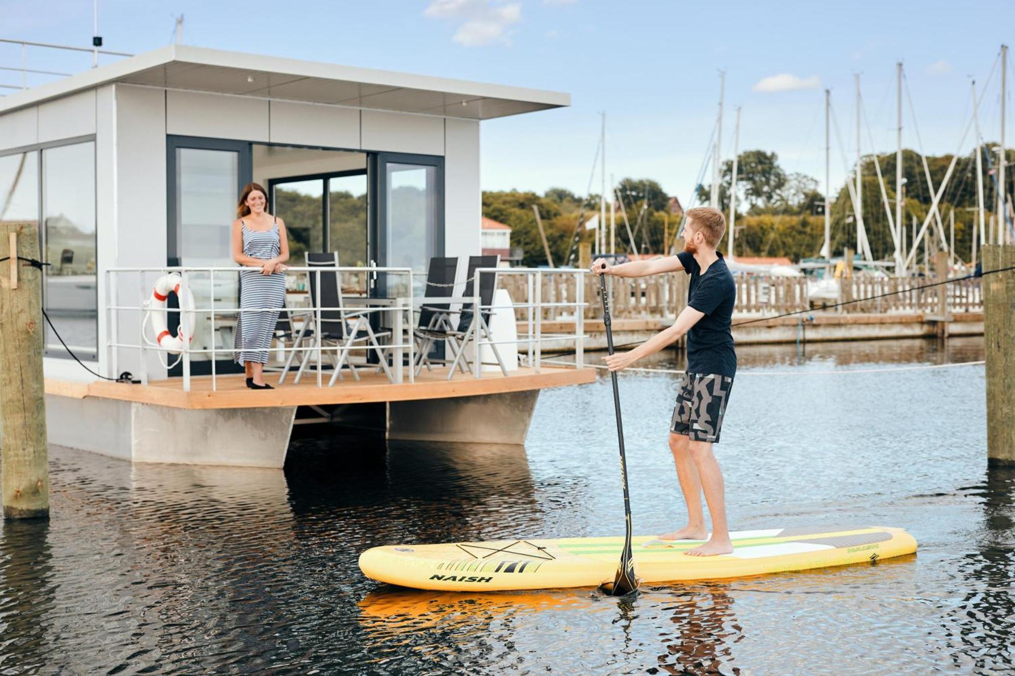 Hausboot Well - Husbad Well Villa Rendbjerg Bagian luar foto